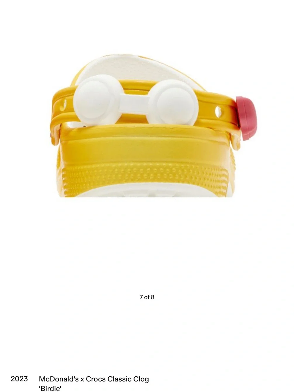 CROCS bright yellow